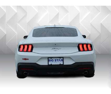 2024 Ford Mustang EcoBoost Fastback is a White 2024 Ford Mustang EcoBoost Coupe in Friendswood TX