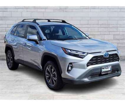 2022 Toyota RAV4 XLE Premium Hybrid is a Silver 2022 Toyota RAV4 XLE Hybrid in Longmont CO