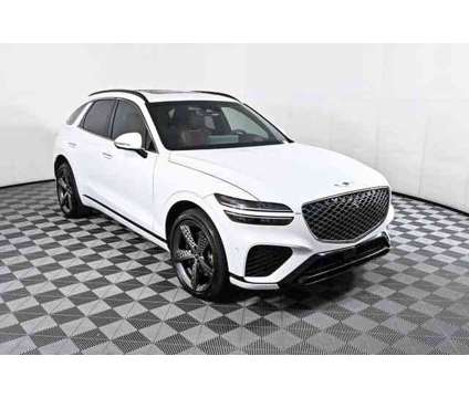 2025 Genesis GV70 3.5T Sport Prestige AWD is a White 2025 3.5T Sport SUV in Atlanta GA