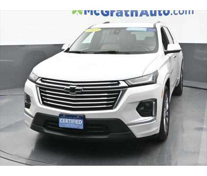 2022 Chevrolet Traverse AWD Premier is a White 2022 Chevrolet Traverse SUV in Dubuque IA