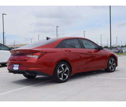 2023 Hyundai Elantra SEL is a Red 2023 Hyundai Elantra Sedan in Friendswood TX