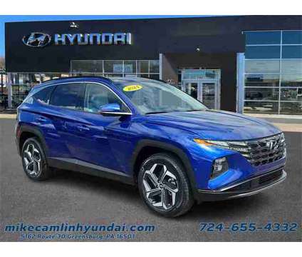 2024 Hyundai Tucson Limited is a Blue 2024 Hyundai Tucson Limited SUV in Greensburg PA