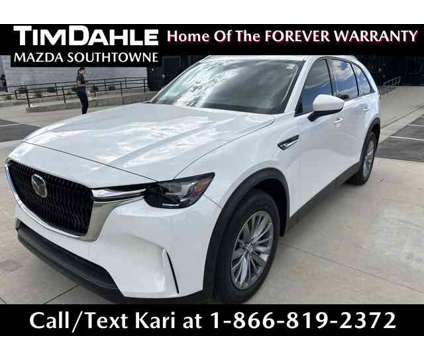 2024 Mazda CX-90 PHEV Preferred is a White 2024 Mazda CX-9 SUV in Sandy UT