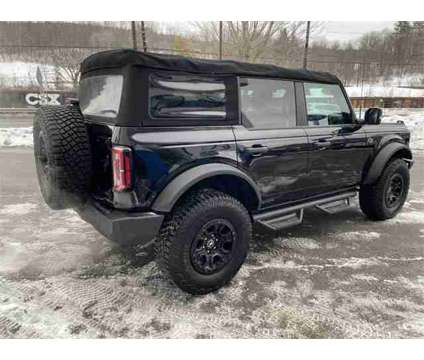 2022 Ford Bronco Wildtrak is a Black 2022 Ford Bronco SUV in Lebanon NH