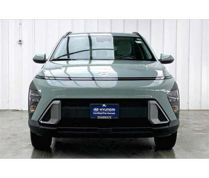 2024 Hyundai Kona SEL is a Green 2024 Hyundai Kona SEL SUV in Madison WI