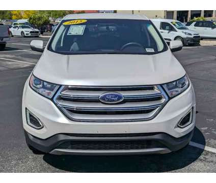 2015 Ford Edge SEL is a White 2015 Ford Edge SEL SUV in Green Valley AZ