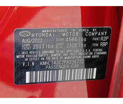 2023 Hyundai Sonata N Line is a Red 2023 Hyundai Sonata Sedan in Mechanicsburg PA