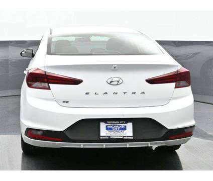 2020 Hyundai Elantra SE is a White 2020 Hyundai Elantra SE Car for Sale in Michigan City IN