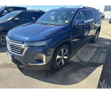 2023 Chevrolet Traverse AWD LT Leather is a Blue 2023 Chevrolet Traverse SUV in Dubuque IA