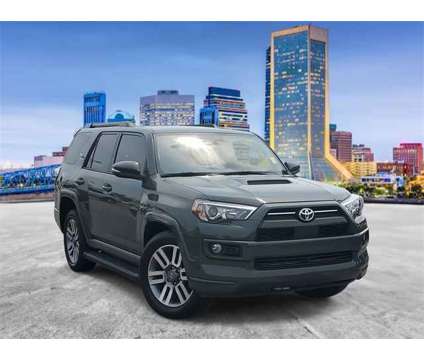 2022 Toyota 4Runner TRD Sport is a Green 2022 Toyota 4Runner 4dr SUV in Jacksonville FL