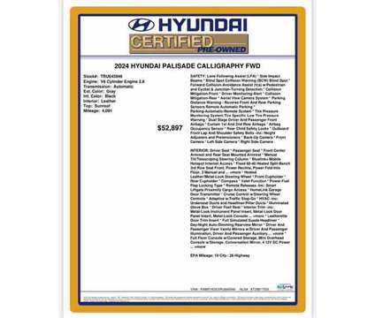 2024 Hyundai Palisade Calligraphy is a Grey 2024 SUV in Fort Lauderdale FL
