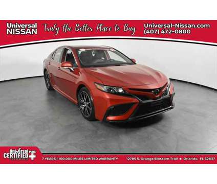 2021 Toyota Camry SE is a Red 2021 Toyota Camry SE Sedan in Orlando FL