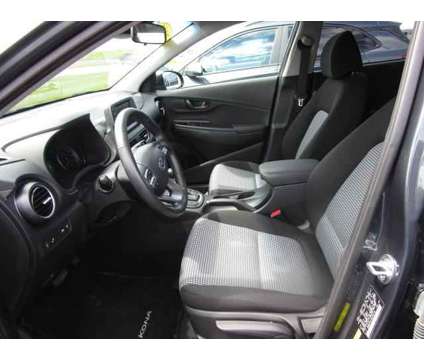 2021 Hyundai Kona SEL is a Grey 2021 Hyundai Kona SEL SUV in Sault Sainte Marie MI