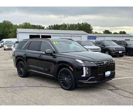 2024 Hyundai Palisade Calligraphy Night Edition is a Black 2024 SUV in Rochester MN
