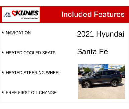 2021 Hyundai Santa Fe Limited is a Grey 2021 Hyundai Santa Fe Limited SUV in Quincy IL