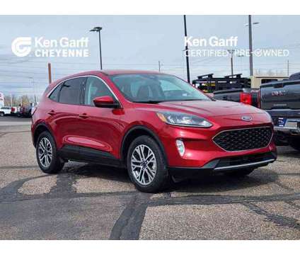 2022 Ford Escape SEL is a Red 2022 Ford Escape SEL SUV in Cheyenne WY