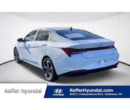 2023 Hyundai Elantra Hybrid Limited is a White 2023 Hyundai Elantra Hybrid in Matthews NC