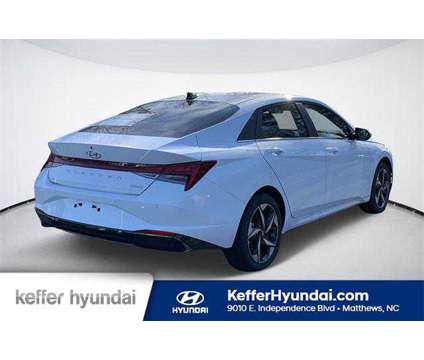 2023 Hyundai Elantra Hybrid Limited is a White 2023 Hyundai Elantra Hybrid in Matthews NC