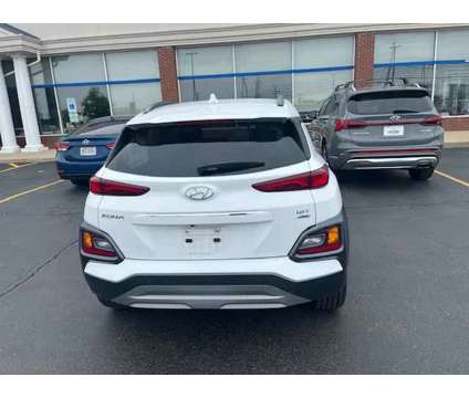 2021 Hyundai Kona Ultimate is a White 2021 Hyundai Kona Ultimate SUV in Brunswick OH