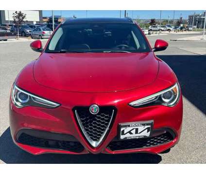 2018 Alfa Romeo Stelvio Ti AWD is a Red 2018 Alfa Romeo Stelvio Ti Station Wagon in Billings MT