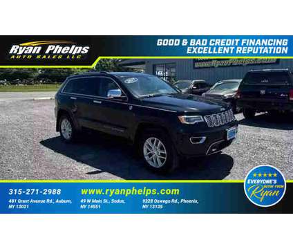 2017 Jeep Grand Cherokee for sale is a Black 2017 Jeep grand cherokee Car for Sale in Auburn NY