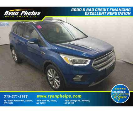 2017 Ford Escape for sale is a Blue 2017 Ford Escape Car for Sale in Auburn NY