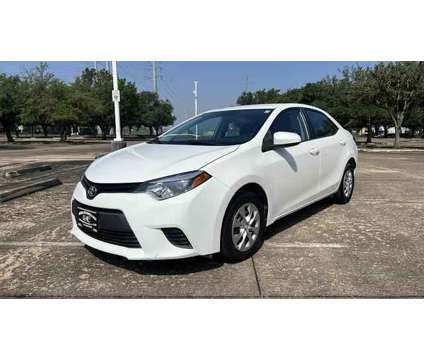 2015 Toyota Corolla for sale is a White 2015 Toyota Corolla Car for Sale in Houston TX