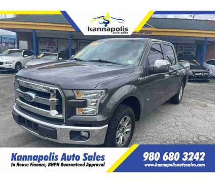 2015 Ford F150 SuperCrew Cab for sale is a Grey 2015 Ford F-150 SuperCrew Car for Sale in Kannapolis NC