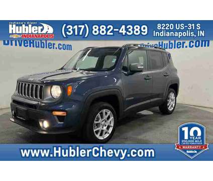 2021UsedJeepUsedRenegade is a Blue, Grey 2021 Jeep Renegade Car for Sale in Indianapolis IN
