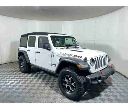 2018UsedJeepUsedWrangler Unlimited is a White 2018 Jeep Wrangler Unlimited Car for Sale in Greenwood IN