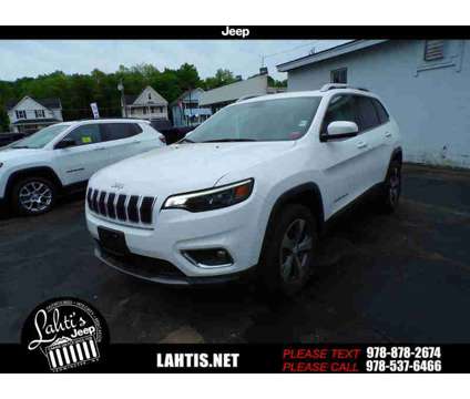 2019UsedJeepUsedCherokee is a White 2019 Jeep Cherokee Car for Sale in Leominster MA