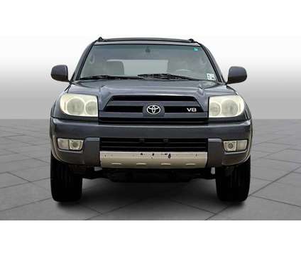 2003UsedToyotaUsed4Runner is a Grey 2003 Toyota 4Runner Car for Sale in Harvey LA