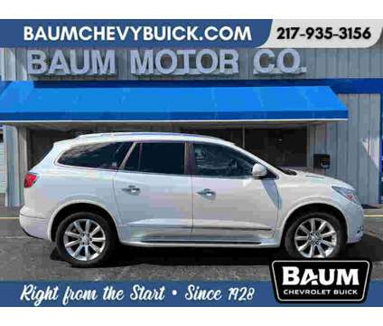 2017UsedBuickUsedEnclave is a White 2017 Buick Enclave Car for Sale in Clinton IL