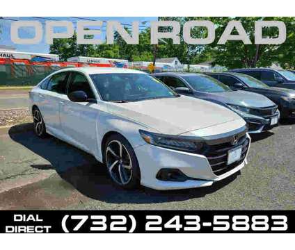 2021UsedHondaUsedAccord is a Silver, White 2021 Honda Accord Car for Sale in Edison NJ