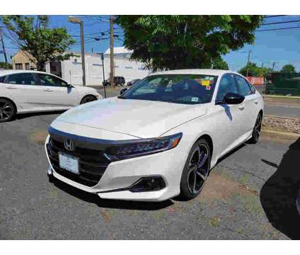 2021UsedHondaUsedAccord is a Silver, White 2021 Honda Accord Car for Sale in Edison NJ