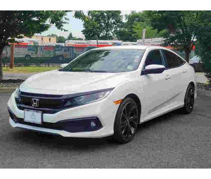 2021UsedHondaUsedCivic is a Silver, White 2021 Honda Civic Car for Sale in Edison NJ