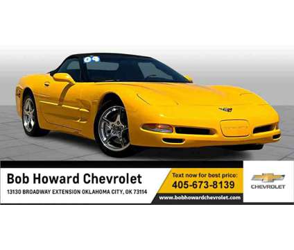 2004UsedChevroletUsedCorvette is a Yellow 2004 Chevrolet Corvette Car for Sale in Oklahoma City OK