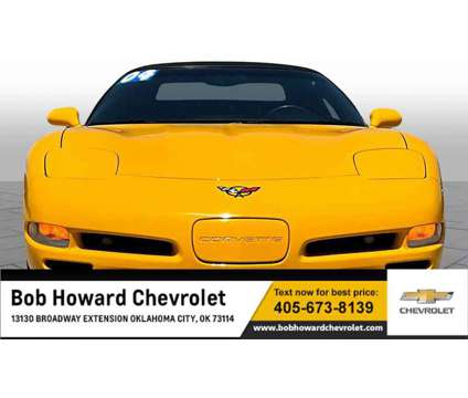 2004UsedChevroletUsedCorvette is a Yellow 2004 Chevrolet Corvette Car for Sale in Oklahoma City OK