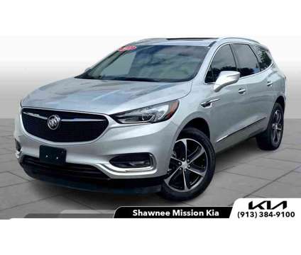 2021UsedBuickUsedEnclave is a Silver 2021 Buick Enclave Car for Sale in Overland Park KS