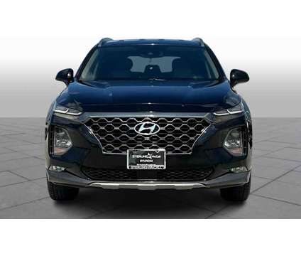 2019UsedHyundaiUsedSanta Fe is a Black 2019 Hyundai Santa Fe Car for Sale in Houston TX