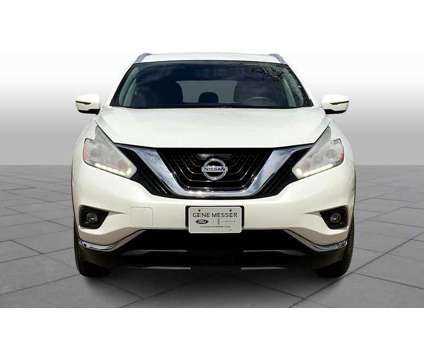 2017UsedNissanUsedMurano is a White 2017 Nissan Murano Car for Sale in Lubbock TX