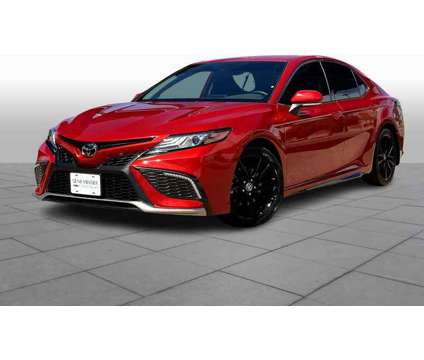 2023UsedToyotaUsedCamry is a Red 2023 Toyota Camry Car for Sale in Lubbock TX