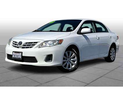 2013UsedToyotaUsedCorolla is a White 2013 Toyota Corolla Car for Sale in Tustin CA