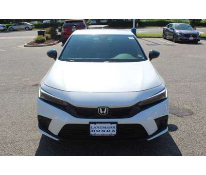 2024 Honda Civic Hatchback Sport is a Silver, White 2024 Honda Civic Hatchback in Alexandria VA