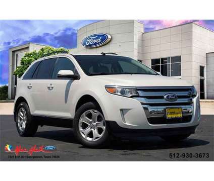 2014 Ford Edge Sel is a White 2014 Ford Edge SEL Car for Sale in Georgetown TX