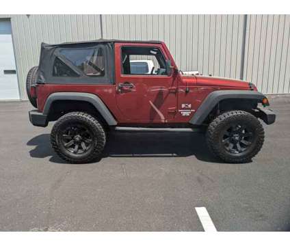 2008 Jeep Wrangler X is a Red 2008 Jeep Wrangler X Car for Sale in Enfield CT