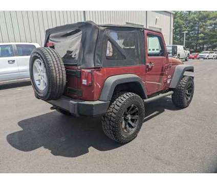 2008 Jeep Wrangler X is a Red 2008 Jeep Wrangler X Car for Sale in Enfield CT