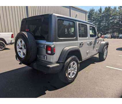 2019 Jeep Wrangler Unlimited Sport S is a Silver 2019 Jeep Wrangler Unlimited Sport Car for Sale in Enfield CT