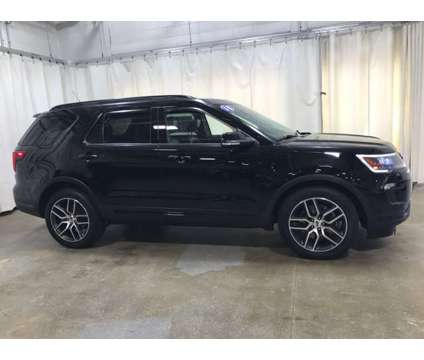 2018 Ford Explorer Sport is a Black 2018 Ford Explorer Sport Car for Sale in Glenview IL