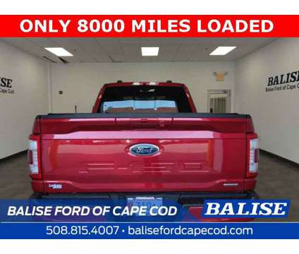 2022 Ford F-150 Lariat is a Red 2022 Ford F-150 Lariat Car for Sale in Hyannis MA
